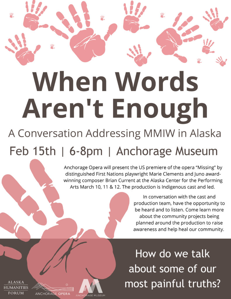 When Words Aren't Enough A Conversation Addressing MMIW in Alaska